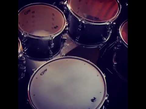 PDP Concept Maple 7 pcs. Black to Silver Sparkle