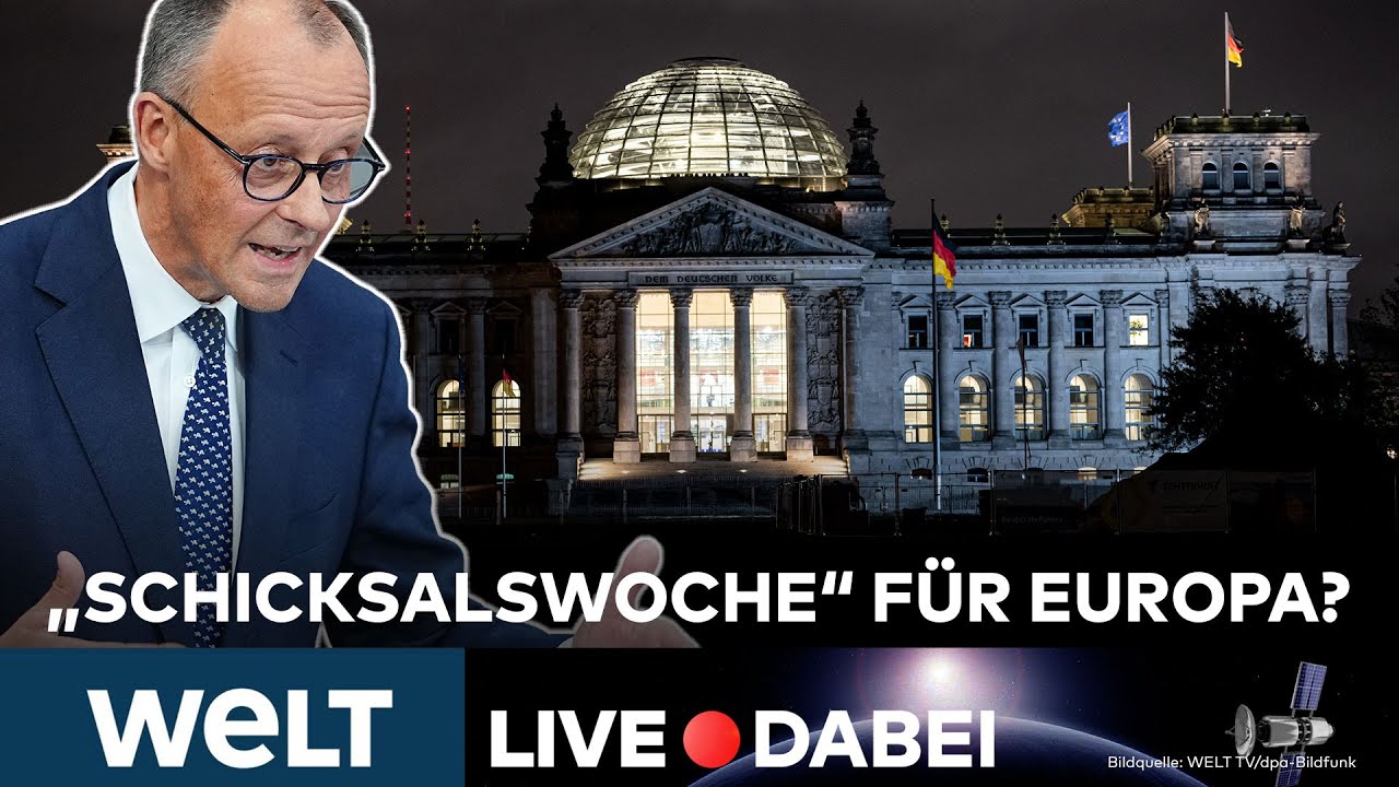 MERZ IM BUNDESTAG: Klare Kante gegen Russland! Geht Putins Schatz an die Ukraine? | LIVESTREAM
