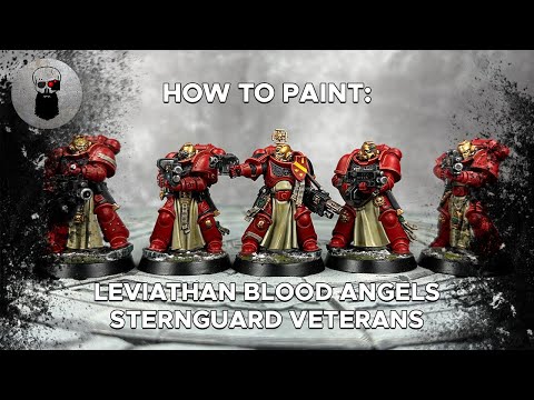 Contrast+ How to Paint: Leviathan Blood Angels Sternguard Veterans