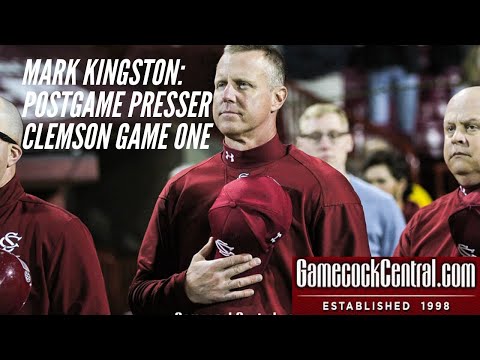 Post-game press conference: Mark Kingston after game one loss to Clemson