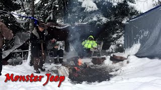 Snow Camping - New Years 2017!