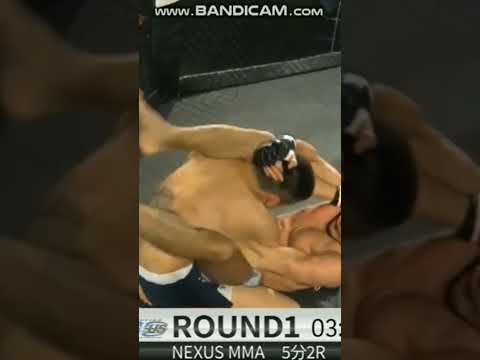 【理解不能！！】完璧に極った三角締めから、エスケープしてしまう森山壱政