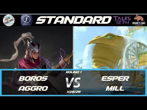 Boros Aggro VS Esper Mill    [MTG Standard Round 1]