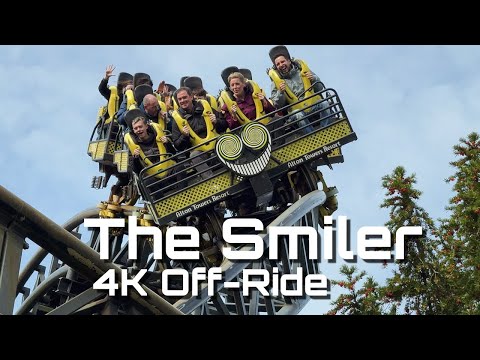The Smiler Off Ride footage 2023 (4K)