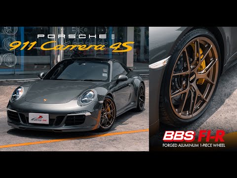 PORSCHE 911 Carrera 4S | BBS FI-R Forged Matte Bronze (MBZ)