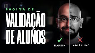 Como criar uma página de validação de alunos com Elementor e JetEngine