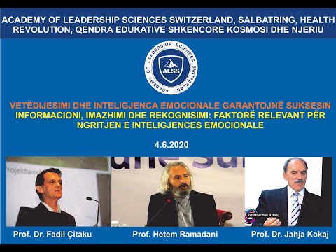 VETËDIJESIMI DHE INTELIGJENCA EMOCIONALE GARANTOJNË SUKSESIN