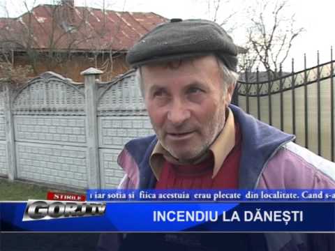 incendiu la danesti