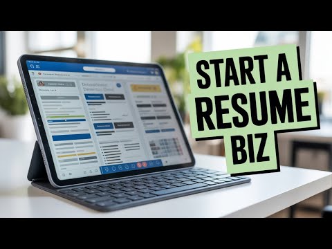 Start a Resume Business: Start This for Under £300 - low-cost business idea