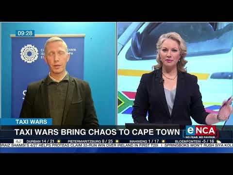 Taxi wars bring chaos to Cape Town
