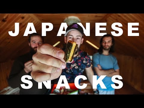 Trying Japanese Snacks