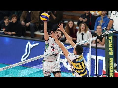 Highlights di Itas Trentino-Azimut Leo Shoes Modena 3-1 (12^ giornata di SuperLega)