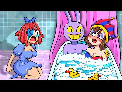 Mind-Blowing Minecraft Bath Time with JAX and Ragatha!