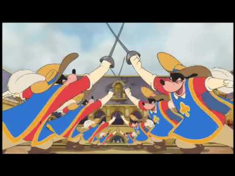 Los Tres Mosqueteros (Disney)|Todos juntos (Latino)
