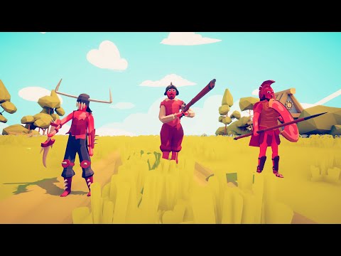 Hoplite & Musketeer & Shadow Walker vs 3x EVERY UNIT - Totally Accurate Battle Simulator