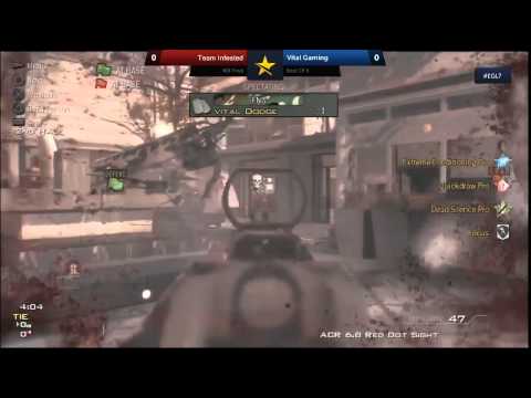 EGL7 : Call of Duty MW3 (PS3) : Team Infested vs Vital Gaming : WB Final - Map 1