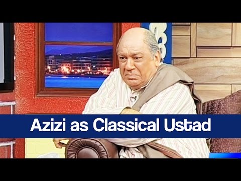 Hasb e Haal - 21 May 2017 - Azizi as Classical Ustad - حسب حال - Dunya News