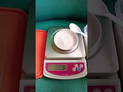 2 gram weight experiment of Sugar