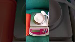 2 gram weight experiment of Sugar