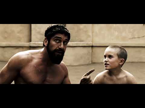 300 - Leónidas entrena a su hijo (Castellano)