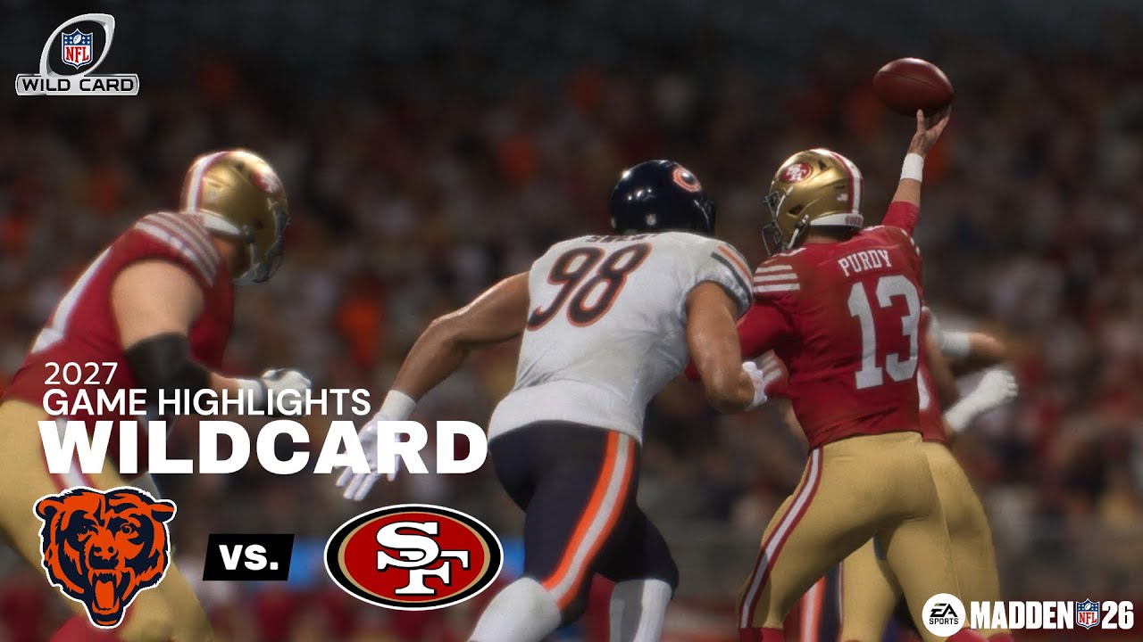 Chicago Bears vs. San Francisco 49ers Game Highlights | 2027 Wild Card M26
