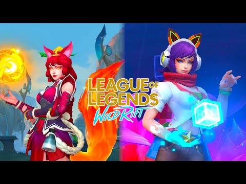 Foxfire Ahri Skin VS Arcade Ahri Skin  Comparison League of Legends Wild Rift