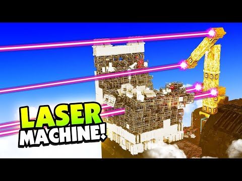 Most Powerful LASER MACHINE Destroys Whole Buildings - ABRISS Gameplay