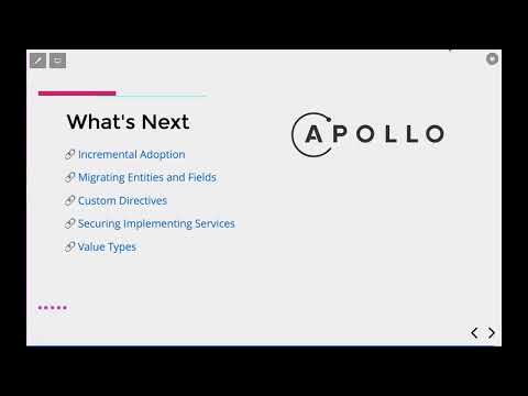 Scaling GraphQL APIs with Apollo Federation | August 2021