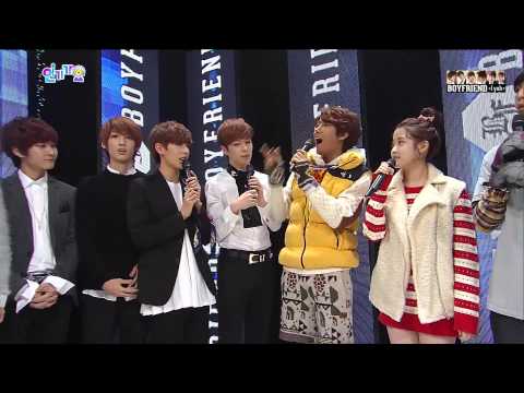 130113 SBS 인기가요 보이프렌드 인터뷰 Inkigayo BOYFRIEND Interview