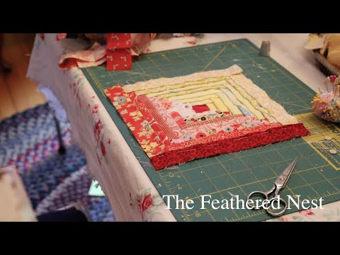 Manx Quilt Part 1. Relaxing quilting preparation.