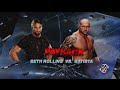 WWE 2K15 - Seth Rollins Vs. Batista (Universe ...