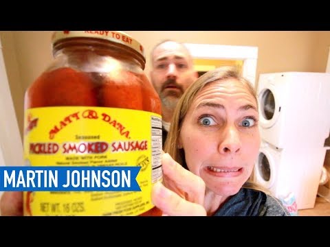 Trying Pickled Sausages - Keto Snack Ideas