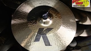 Video thumbnail for Zildjian K Custom Hybrid Crash 17'' - The Drum Shop North Shore by Nate Morrison Drums