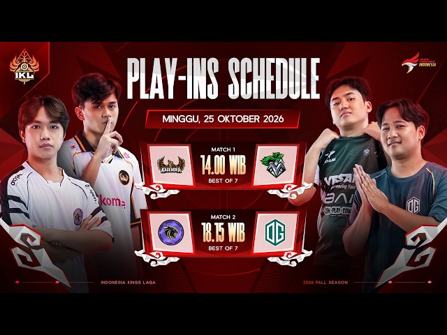 🔴 LIVE | HOK IKL FALL 2026 | Play-Ins