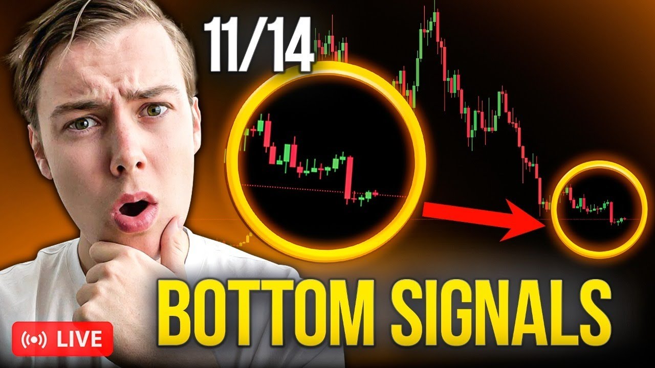 THESE Are The FINAL Bitcoin Bottom Signals! (Days or Weeks?)