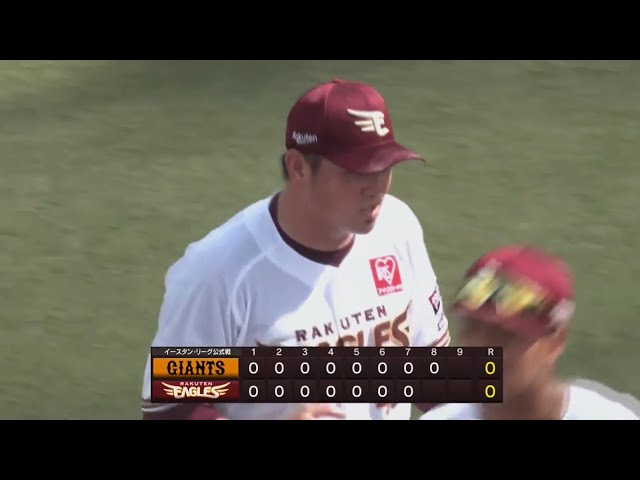 【ファーム】粘りの投球!! イーグルス・宋家豪 ノーアウト1,2塁のピンチを脱する!! 2023年8月8日 東北楽天ゴールデンイーグルス 対 読売ジャイアンツ