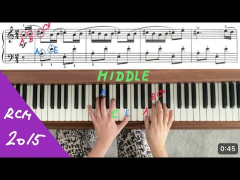 Clowns Op.39, No.20 by Dmitri Kabalevsky. RCM 3 - Piano Repertoire