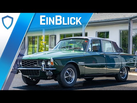 Rover P6 3500 S (1972) - Britische Noblesse trifft auf V8 Rumble! Vorstellung & Test