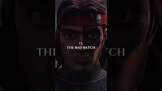 Star Wars Movies/TV Shows Ranked!! #starwars #shorts