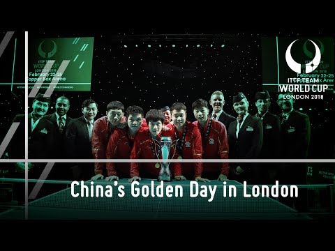 2018 ITTF Team World Cup | China's Golden Day in London