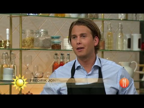 Fredrik Jonsson lagar "dagen efter"-käk - Nyhetsmorgon (TV4)