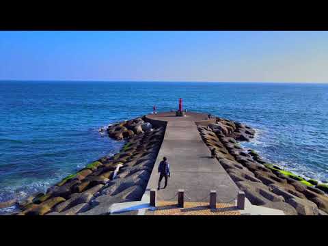 小田原御幸の浜／漁港　ドローン