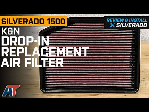2019-2022 Silverado 1500 K&N Drop-In Replacement Air Filter Review & Install