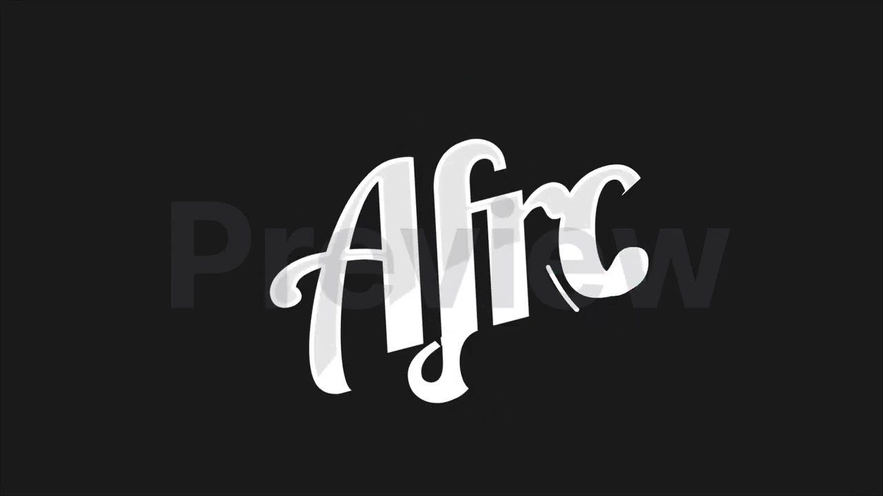 Afro Central Logo Animation