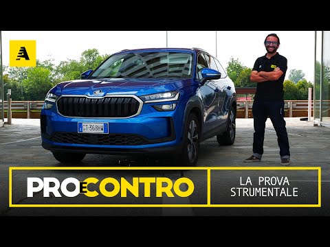 Nuova Skoda KODIAQ 2024 (meglio di X-Trail?) | PROVA STRUMENTALE - PRO e CONTRO