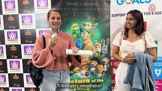 Return Of The Jungle Private Crew Screening at Whistling Woods International