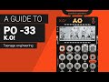 Using PO 33 K O From Teenage Engineering Complete In Depth Guide Tutorial