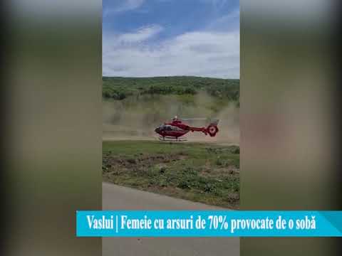 O femeie de 42 de ani, grav rănită în urma unui incendiu