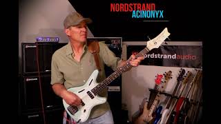 Video thumbnail for Nordstrand Acinonyx "Cat Bass" (short scale) Andy Irvine by Andy Irvine