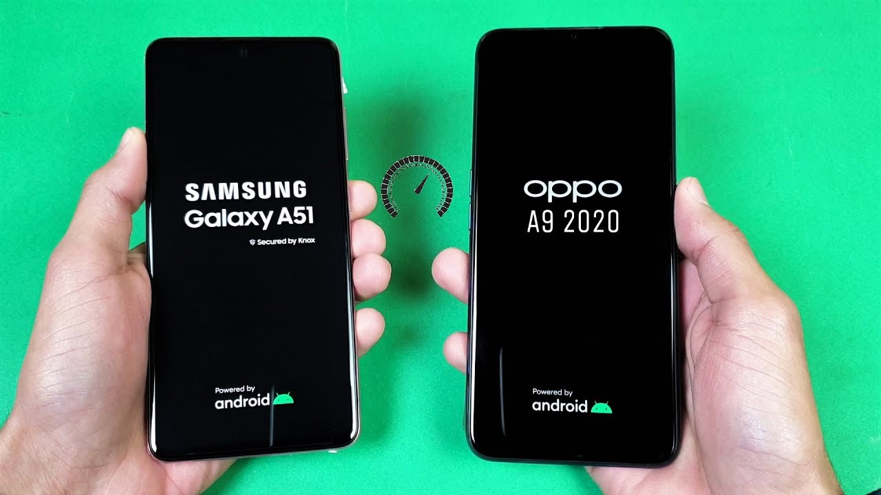 Samsung Galaxy A51 vs Oppo A9 (2020) - Speed Test!